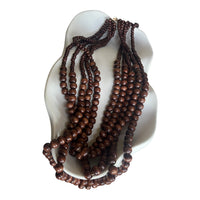 Collier multirang bois DÉBORAH — vue 2