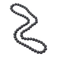 Collier homme pierres de lave QUENTIN — vue 2