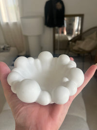 Vide poche nuage - en jesmonite — vue 3