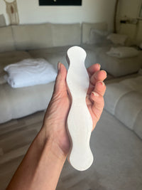 Porte encens en jesmonite — vue 4