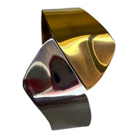 Bracelet manchette bicolore FABIENNE — vue 2
