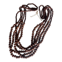 Collier multirang bois DÉBORAH — vue 4