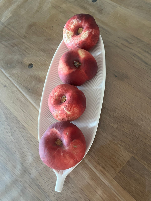 Plat / vide poche plume