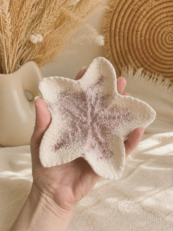 Vide poche étoile de mer en jesmonite